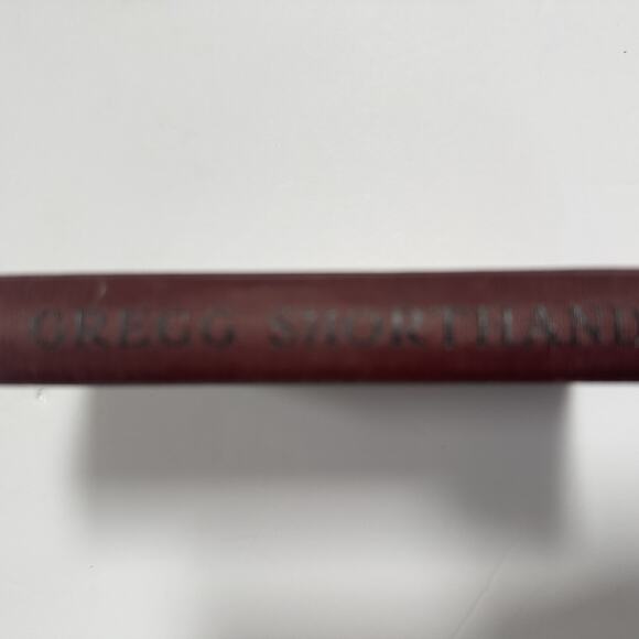 Gregg Shorthand Anniversary Edition Hardcover Vintage Book Business Writing 1929 - Picture 4 of 14